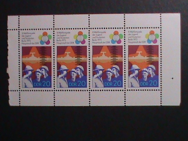 ​GERMANY DDR-1973 SC#1479a  10TH FESTIVAL OF YOUTH & STUDENTS MLH S/S VF
