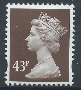 Great Britain 1998 - 43p Photo Machin 2 bands Perf 14 - SG Y1717a MNH