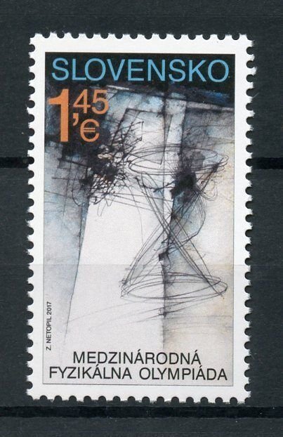 Slovakia 2017 MNH International Physics Olympiad 1v Set Science Stamps 