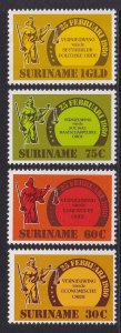 Surinam  #568-571  MNH  1981  Renewal of Economic Order