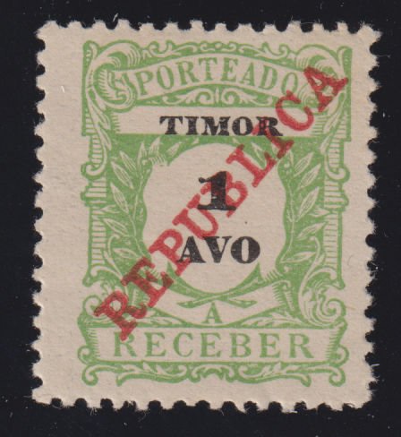 Timor J11 Postage Due 1911