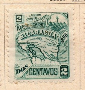 Nicaragua 1896 Early Issue Fine Mint Hinged 2c. NW-238184