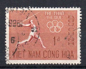 VIETNAM - SOUTH - 1966 - SOUTH EAST ASIAN GAMES IN KUALA LUMPUR - 1d - Used -