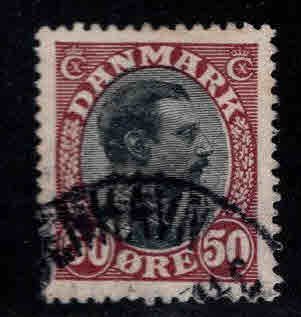 DENMARK  Scott 121 used  stamp