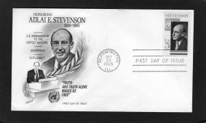 1275 Stevenson, FDC Fleetwood cachet