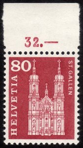 1960, Switzerland 80c, MNH, Sc 394