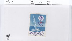 Bermuda 195 Olympics mint