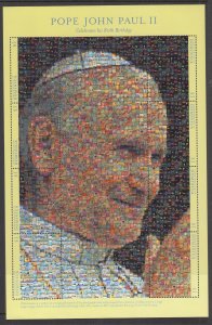 Dominica 2225 Pope John Paul II Souvenir Sheet MNH VF