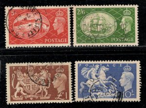 GREAT BRITAIN SC# 286-9 VF/U