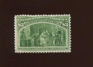 243 Columbian High Value Unused Stamp  (Bx 4312) 