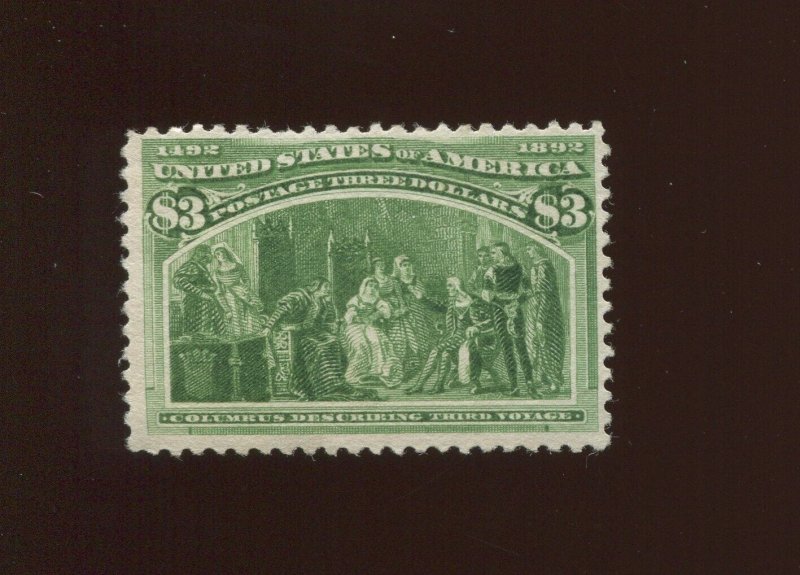 243 Columbian High Value Unused Stamp  (Bx 4312) 