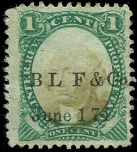 momen: US Stamps #RB1b Revenue Used Printed Cancel