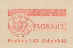 Meter cover Germany 1981 Tea - Flora Tee