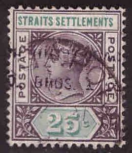 Straits Settlements Scott 86 Used pre cancel?