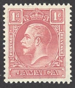 Jamaica Sc# 103a (type II) MH 1932 King George V