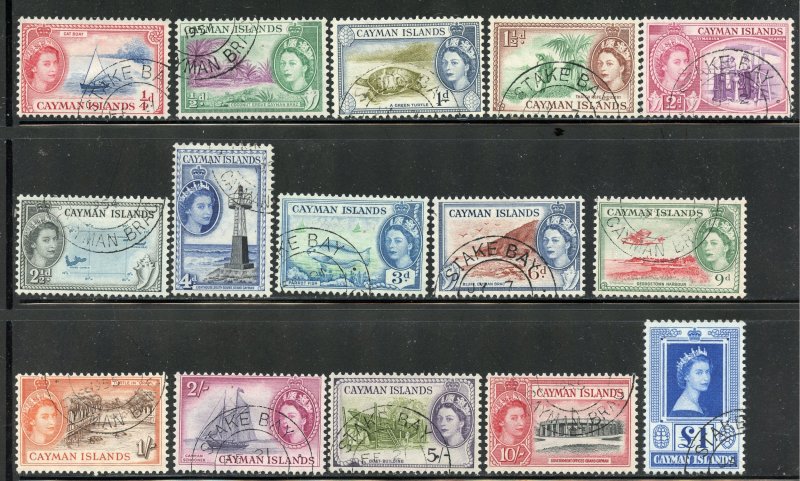 Cayman Islands # 135-49, Used. CV $ 53.00