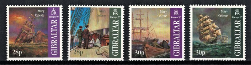 GIBRALTAR 1997 - EUROPA Stamps - Tales and Legends  / complete set MNH