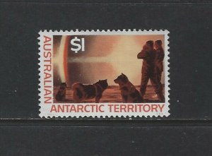 AUSTRALIAN ANTARCTIC TERRITORY - #L18 - $1 RESEARCH IN ANTARCTICA MH