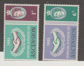 Ascension Island Scott #94-95 Stamp - Mint NH Set