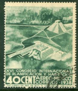 MEXICO C87 40c Planification Congress Chichen-Itza Used(S34)