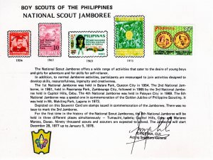 Philippines 1977 Sc 1341 Souvenir Card 