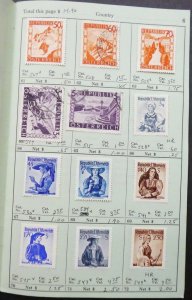 EDW1949SELL : AUSTRIA Mint & Used collection on Old Time approval book.