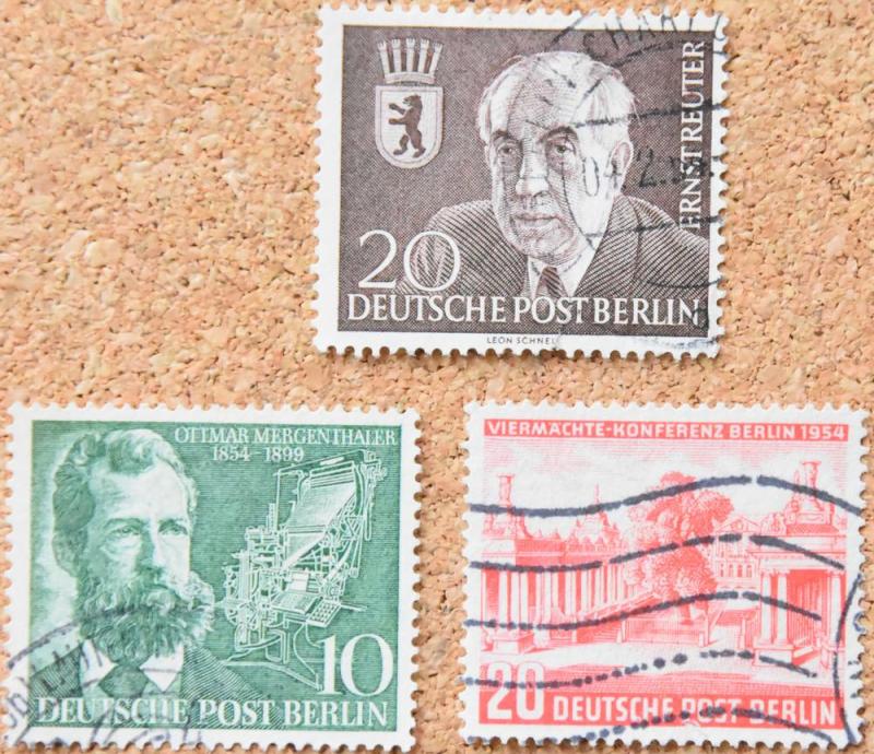 Germany Scott 9N103-105 Used CV $9.15