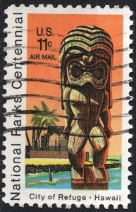 SC#C84 11¢ National Parks: City of Refuge, Hawaii Single (1972) Used