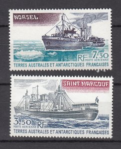 T.A.A.F SC# C62-C63 SAINT MARCOUF, NORSEL - MNH