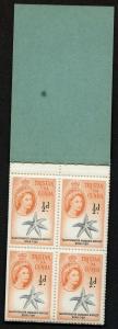 Tristan da Cunha  Sc #28a, 29a, 30a, 33a, 34a  BOOKLET  MNH.  2017 SCV $21.85