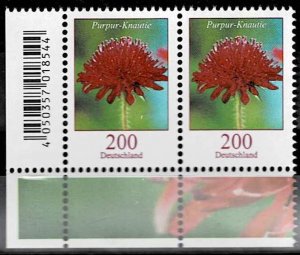 Germany 2020, Sc.#3178 MNH, Knautie Flower, pair