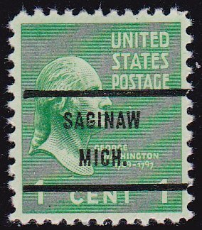 Precancel - Saginaw, MI PSS 804-71 - Bureau Issue