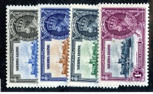 1935 Sierra Leone Sc #166/69 mnh** cv. $42.50 ( 574 JUB )