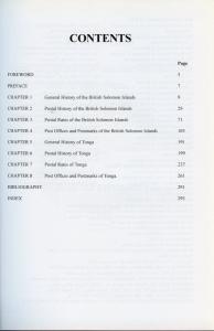 THE POSTAL HISTORY OF BRITISH SOLOMON ISLANDS & TONGA BY EDWARD B. PROUD