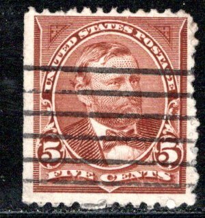 United States Scott # 255, used