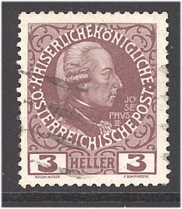 Austria 1908  Scott #112 used