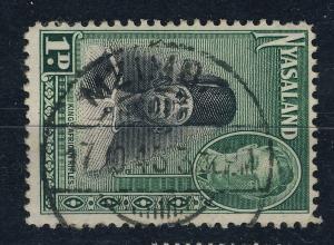 NYASALAND - 1945 - SG 145 CANCELLED MZIMBA GCR DATE STAMP