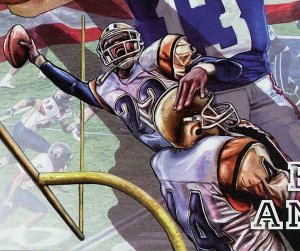 American Football Stamp Sport Cheerleader Field Souvenir Sheet MNH #4364 /Bl.687