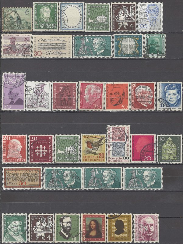 COLLECTION LOT OF #1224 GERMANY 35 STAMPS 1936+ CLEARANCE CV+$30