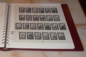 U.S.A. 1847-2003, SET OF 9, USED, LINDNER HINGE-LESS ALBUMS,NICE! LQQK!