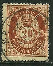 Norway # 27, Used