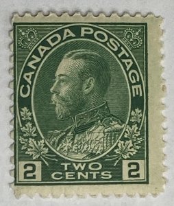 CANADA 1911-1925 #107 King George V 'Admiral' Issue - MNH (CV 75$ +)