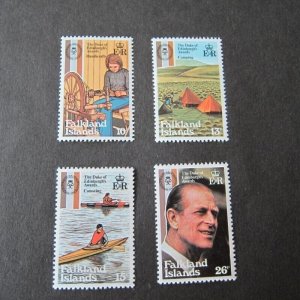 Falkland Islands 1981 people Sc 327-330 set MNH