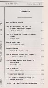 The United States Specialist:  Volume 43, No. 11 - November 1972