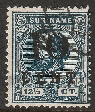 Suriname 1898 Sc 31 used
