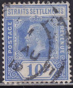 Straights Settlements 159 USED 1918 King George V