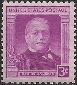 # 988 MINT NEVER HINGED SAMUAL GOMPERS