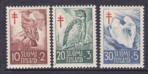 Finland B135-37 MNH 1956 Various Birds Set of 3 Very Fine