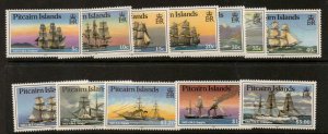 PITCAIRN ISLANDS SG315/26 1988 SHIPS MNH