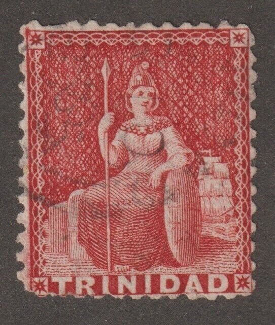 EDSROOM-17884 Trinidad 45 Used 1863 Perf 13 CV$29